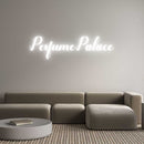 Custom Neon: PerfumePalace - VINTAGE SIGN