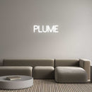 Custom Neon: Plume - VINTAGE SIGN