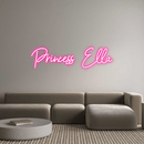 Custom Neon: Princess Ella - VINTAGE SIGN