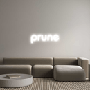 Custom Neon: prune - VINTAGE SIGN
