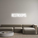Custom Neon: Restrooms - VINTAGE SIGN
