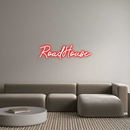 Custom Neon: RoadHouse - VINTAGE SIGN