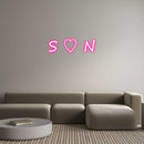 Custom Neon: S ♡ N - VINTAGE SIGN