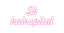 Custom Neon: Sb hairspital - VINTAGE SIGN