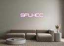 Custom Neon: SFLHCC - VINTAGE SIGN