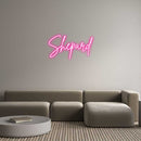 Custom Neon: Shepard - VINTAGE SIGN