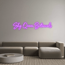 Custom Neon: Sky Queen Bot... - VINTAGE SIGN