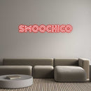 Custom Neon: SMOOCHICO - VINTAGE SIGN