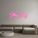 Custom Neon: Stay Sexy - VINTAGE SIGN