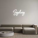 Custom Neon: Sydney - VINTAGE SIGN