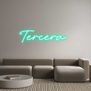 Custom Neon: Tercera - VINTAGE SIGN
