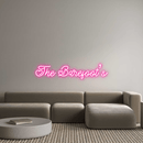 Custom Neon: The Barefoot’s - VINTAGE SIGN