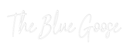 Custom Neon: The Blue Goose - VINTAGE SIGN