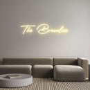 Custom Neon: The Brownlees - VINTAGE SIGN
