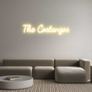 Custom Neon: The Costanzos - VINTAGE SIGN