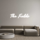 Custom Neon: The Fields - VINTAGE SIGN