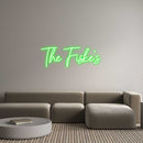 Custom Neon: The Fiske’s - VINTAGE SIGN