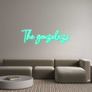 Custom Neon: The gonzalezs - VINTAGE SIGN