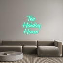 Custom Neon: The Holiday... - VINTAGE SIGN