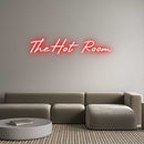 Custom Neon: The Hot Room - VINTAGE SIGN