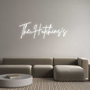 Custom Neon: The Hutchins's - VINTAGE SIGN