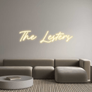 Custom Neon: The Lesters - VINTAGE SIGN