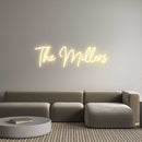 Custom Neon: The Millers - VINTAGE SIGN