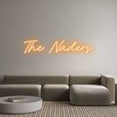 Custom Neon: The Naders - VINTAGE SIGN