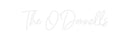 Custom Neon: The O’Donnells - VINTAGE SIGN