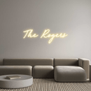 Custom Neon: The Rogers - VINTAGE SIGN
