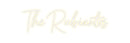 Custom Neon: The Rubiantos - VINTAGE SIGN