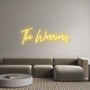 Custom Neon: The Warriors - VINTAGE SIGN