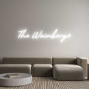 Custom Neon: The Weinbergs - VINTAGE SIGN