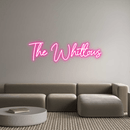 Custom Neon: The Whitlows - VINTAGE SIGN