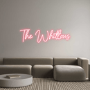 Custom Neon: The Whitlows - VINTAGE SIGN