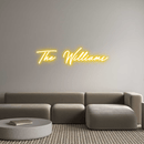 Custom Neon: The Williams - VINTAGE SIGN