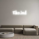 Custom Neon: Tiko.ind - VINTAGE SIGN