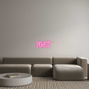 Custom Neon: TOAST - VINTAGE SIGN