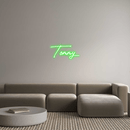 Custom Neon: Tommy - VINTAGE SIGN