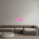 Custom Neon: TRIZZY - VINTAGE SIGN