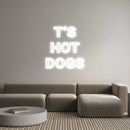 Custom Neon: T’S HOT D... - VINTAGE SIGN