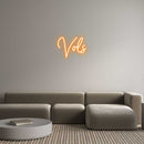 Custom Neon: Vols - VINTAGE SIGN