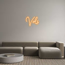 Custom Neon: Vols - VINTAGE SIGN