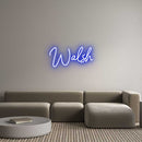 Custom Neon: Walsh - VINTAGE SIGN