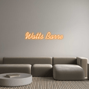 Custom Neon: Watts Barre - VINTAGE SIGN