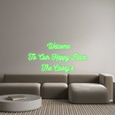 Custom Neon: Welcome To Our... - VINTAGE SIGN