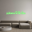 Custom Neon: Welcome to th... - VINTAGE SIGN