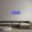 Custom Neon: Weston - VINTAGE SIGN
