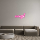 Custom Neon: ,x,e,ezd - VINTAGE SIGN