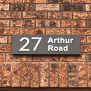 Custom stainless steel hollow waterproof house number - VINTAGE SIGN